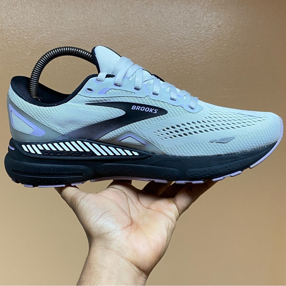 Brooks Adrenaline GTS 23 “Gray Black Purple” Size 10 Medium - Picture 7 of 17